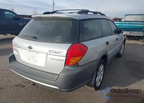 2007 Subaru Outback 2.5I из США, поврежденный, VIN 4S4BP61C277306128